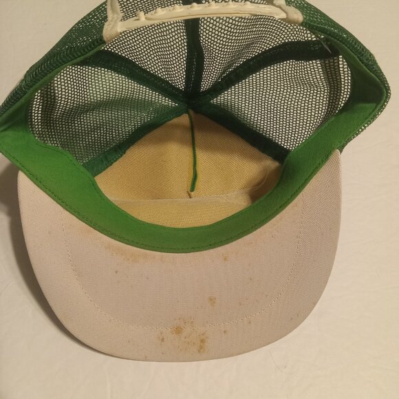 Quaker State Vintage 3 Stripe Trucker Hat/Cap OSFA - Picture 6 of 7